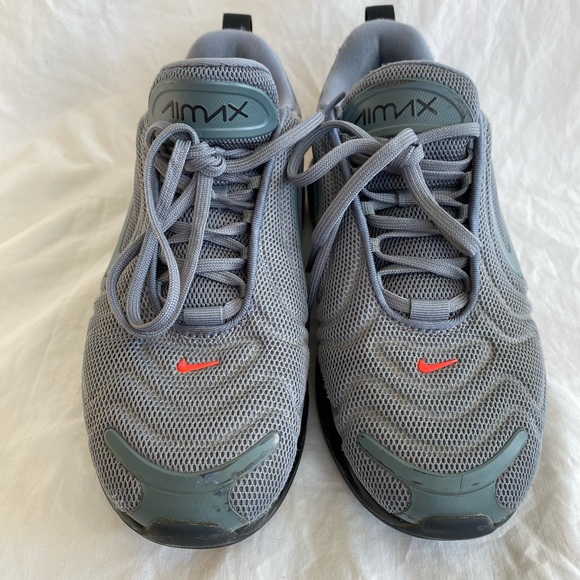 Nike Air Max 720 BG Cool Grey Size 7Y or Womens Size 8 - Picture 3 of 4